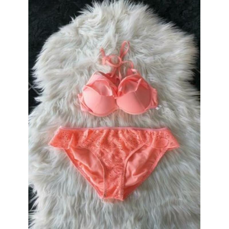 Roze bikiniset maat S