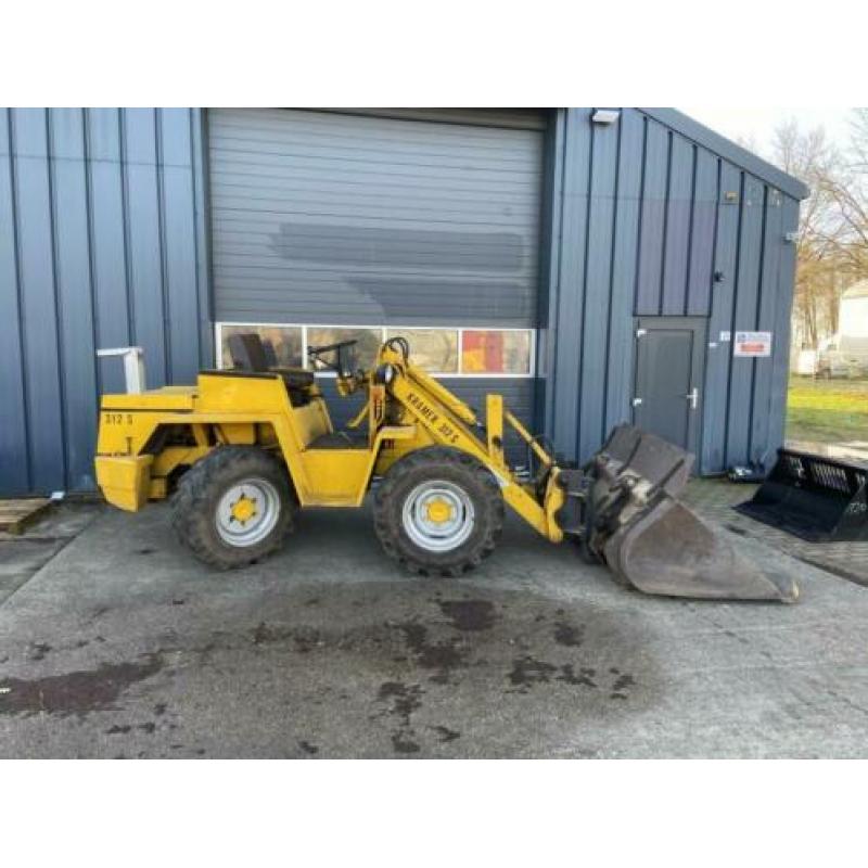 Kramer 312 S shovel / kniklader