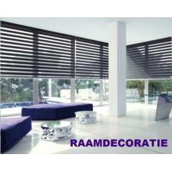 Duo Rolgordijn, Facetlight, Zebra gordijn nergens goedkoper