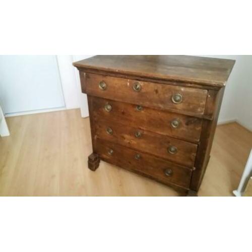 Antieke ladenkast / commode