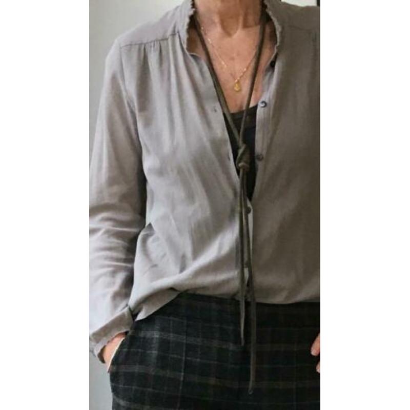 Humanoid taupe blouse s