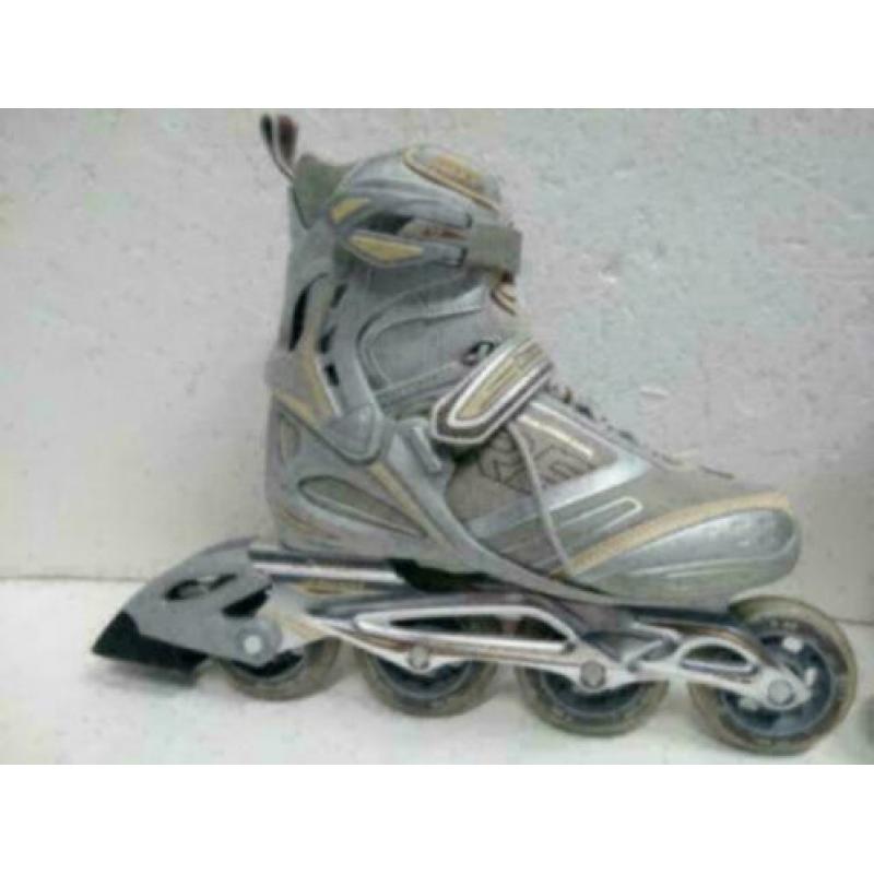 Rollerblade spark alu dames skates maat 38 (24cm) zgan