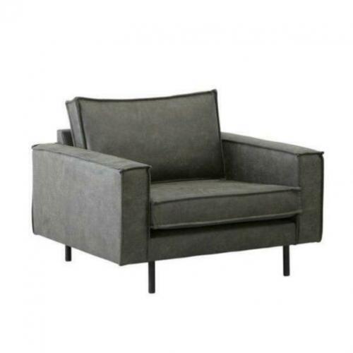 Lasvegas loveseat eco-leren antraciet van € 499 NU € 279