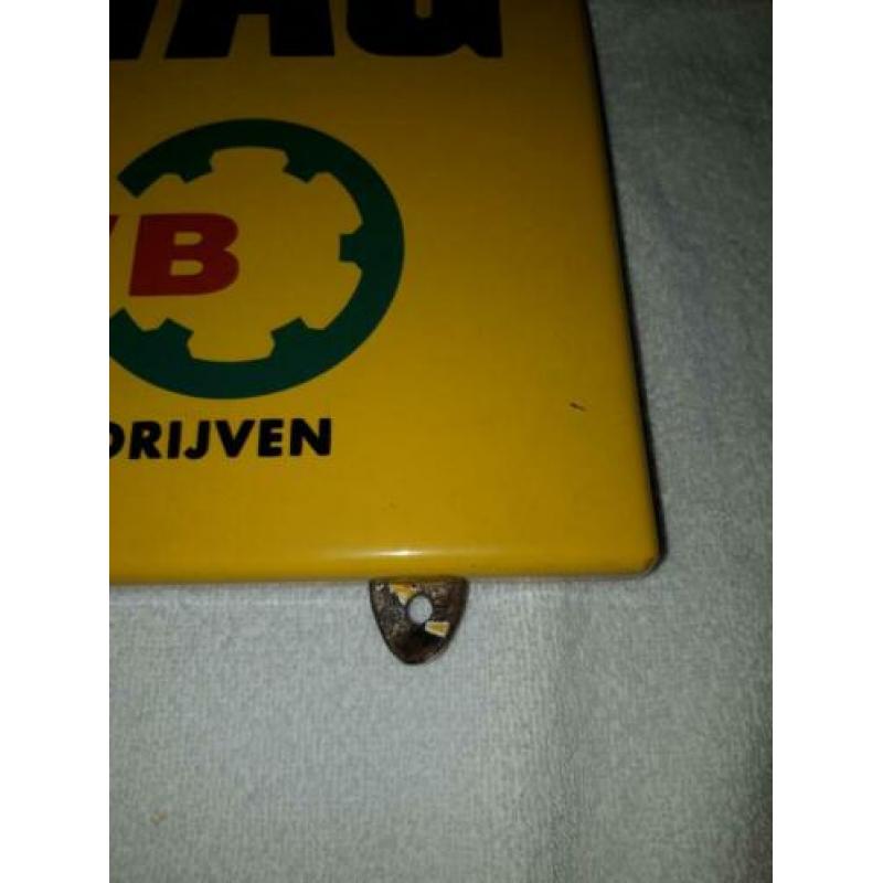 Bovag Tweewielerbedrijven Emaille reclamebord