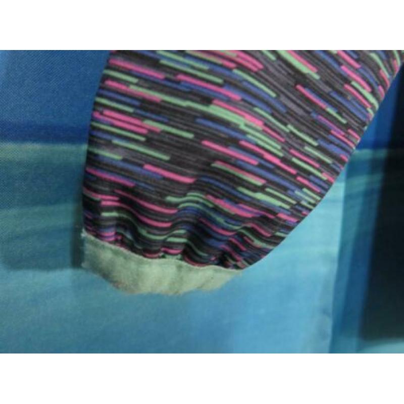 blauw roze wind cheat jas 7-8 jr. 122/128 van Free country