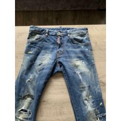Dsquared broek maat 164