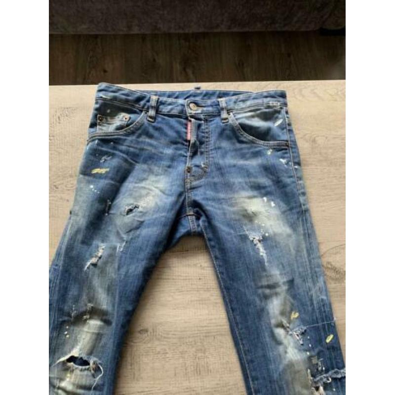 Dsquared broek maat 164