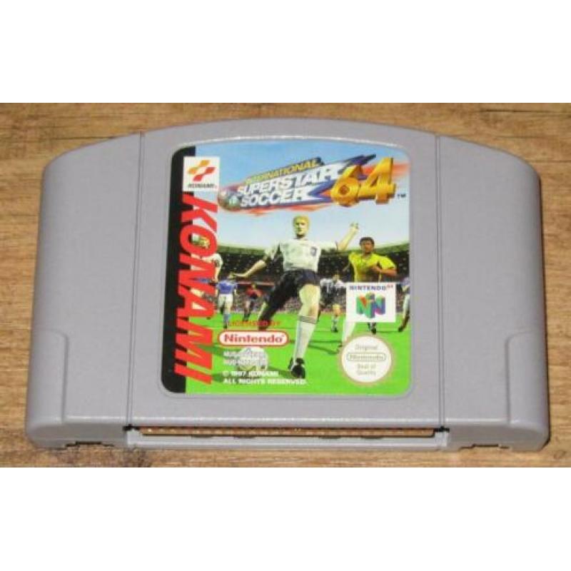 International Superstar Soccer 64 compleet voor Nintendo 64