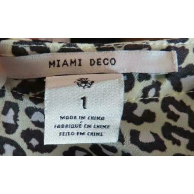 Maison Scotch jurk Miami Deco maat 1 maat S