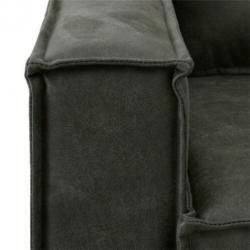 Lasvegas loveseat eco-leren antraciet van € 499 NU € 279