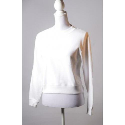 WHISTLES witte korte sweater maat S ZGAN