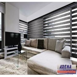 Duo Rolgordijn, Facetlight, Zebra gordijn nergens goedkoper