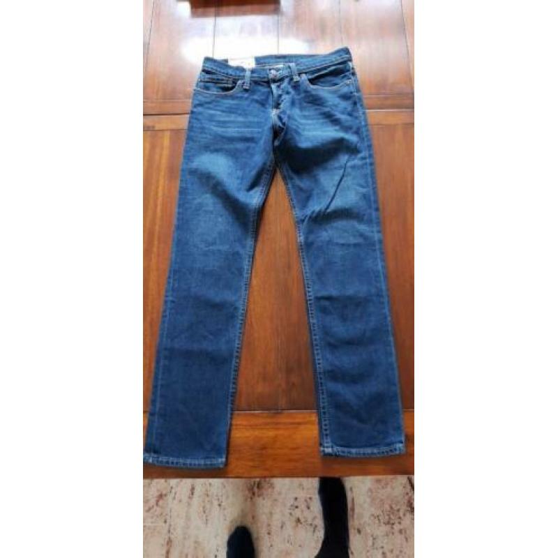 ZGAN blauwe HOLLISTER jeans W30 W32 38/40, super skinny
