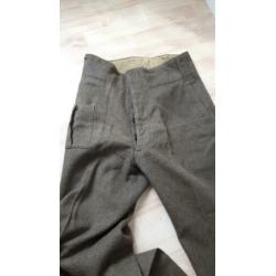 WW2 Canadees, kleding, broek '45