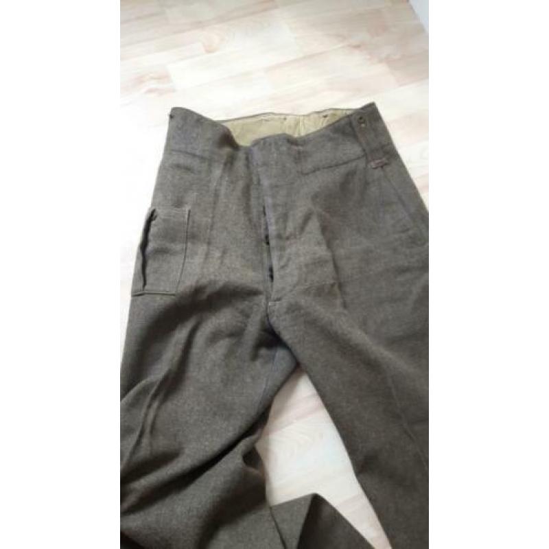 WW2 Canadees, kleding, broek '45