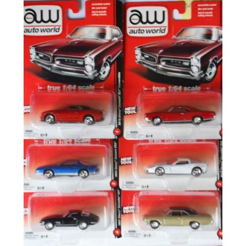 M650 AutoWorld USA Muscle Cars 1:64. Eerste Casting. Eerste