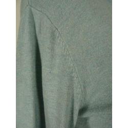 SUPERSALE !! MISS ETAM maat S, grijsgroen vest.