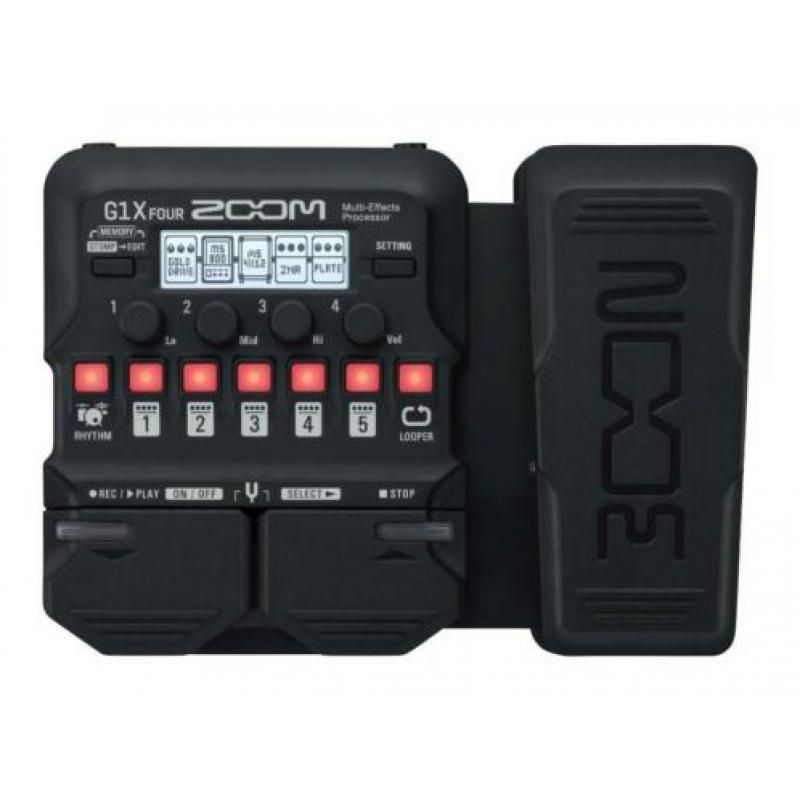 Zoom g1x four multi effect gitaar superprijs !!