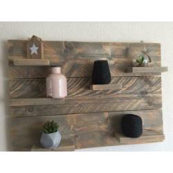 Decoratief steigerhout wandbord