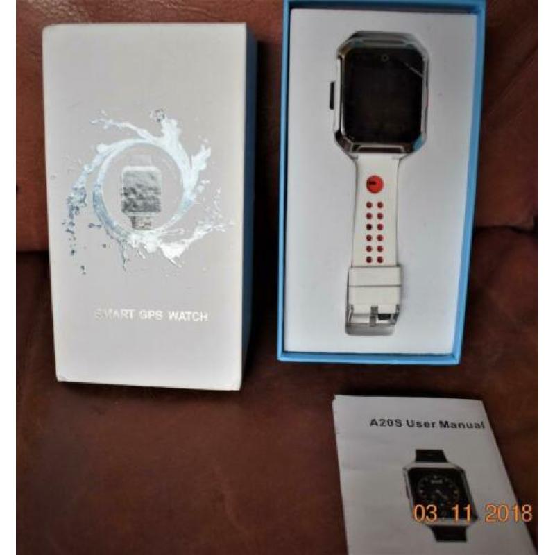 smart gps watch met SOS, met GPS positioning, en phonecall
