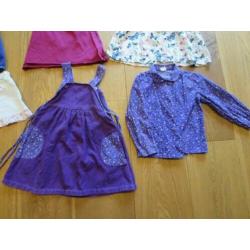 Meisjes kleding pakket 1 maat 104.