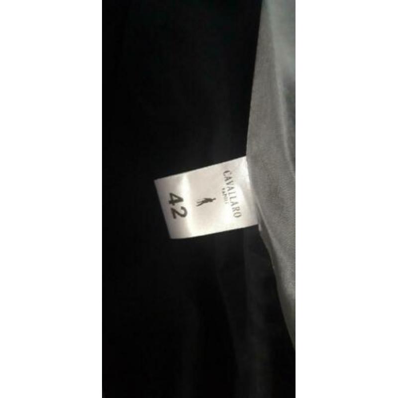 Blazer Cavallaro maat 42- grijs en donkerblauw