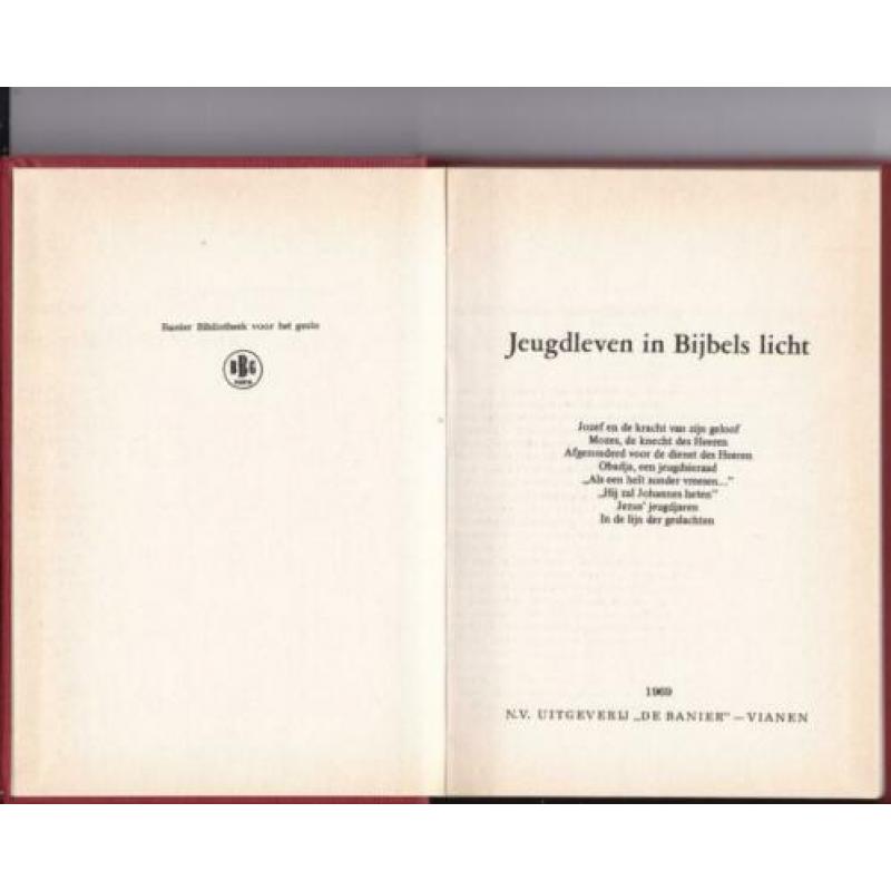 Blom, Ds. G. e.a. - Jeugdleven in Bijbels licht
