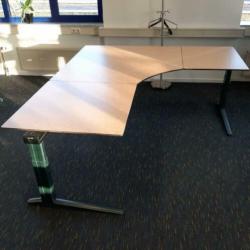 Ahrend hoekbureau rechts 200x180 cm trespa, KSB Breda BU571