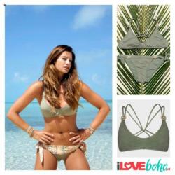 BOHO bikini top The Ultimate Olive groen S/L/XL/XXL