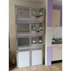 binnen en buiten volières / verblijven op maat gemaakt!!