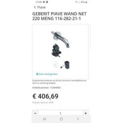 DIV geberit nieuw
