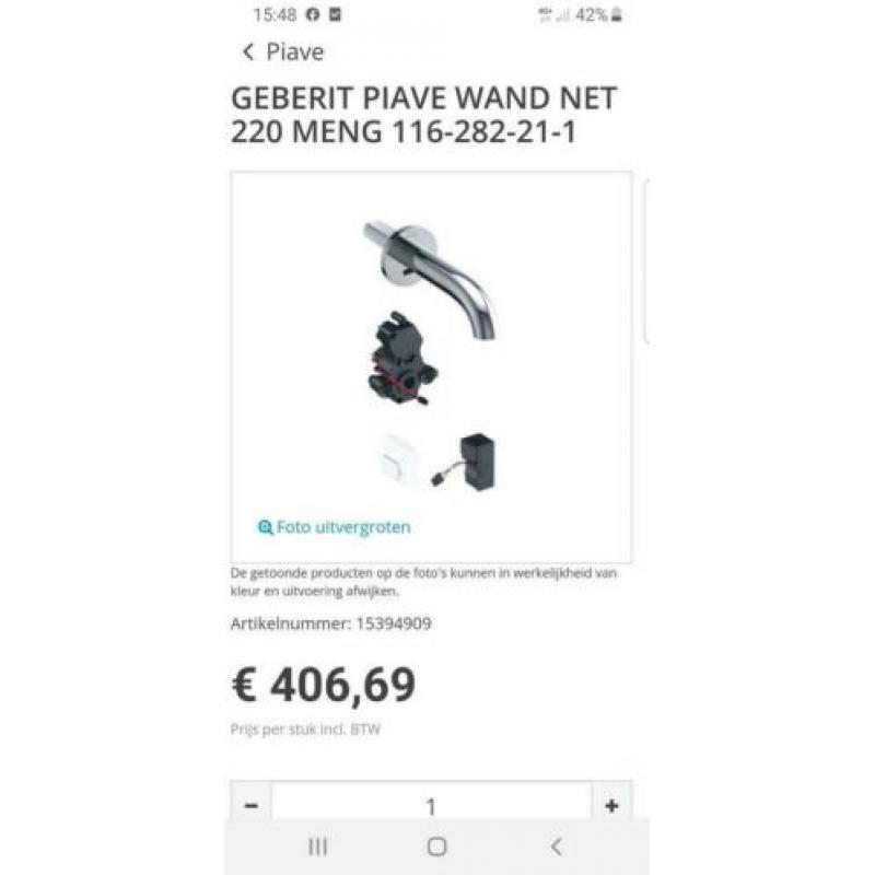 DIV geberit nieuw