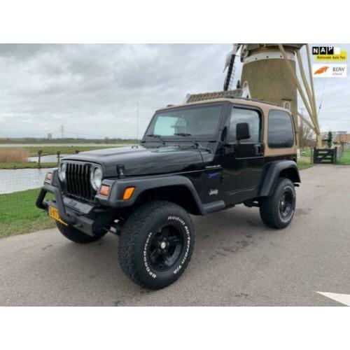 Jeep Wrangler 2.5i Softtop Hardtop! dikke 4X4 JEEP! in TOPST