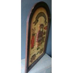 Wandbord Teddy Golfer 60 cm