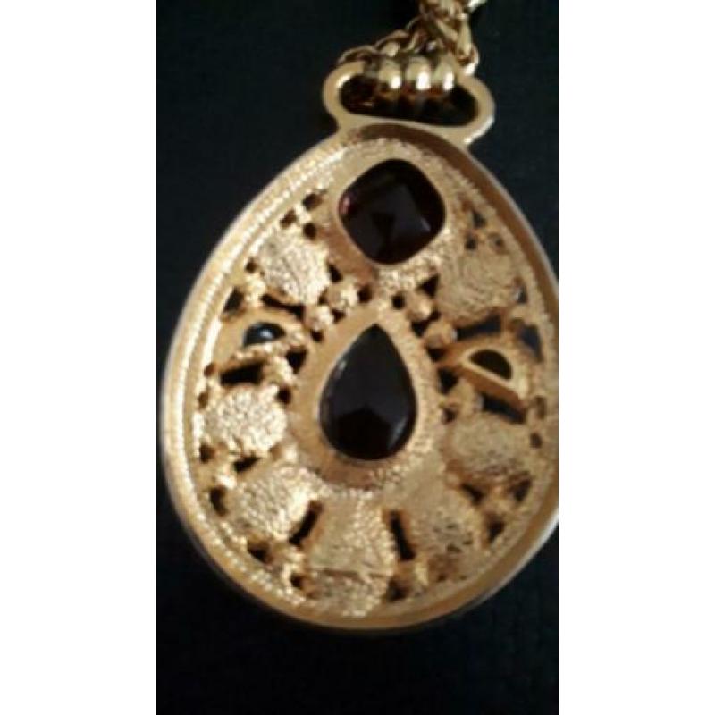 Sieraden set oorbellen/ ketting Spaanse designer David Grau