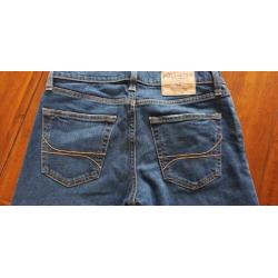 ZGAN blauwe HOLLISTER jeans W30 W32 38/40, super skinny