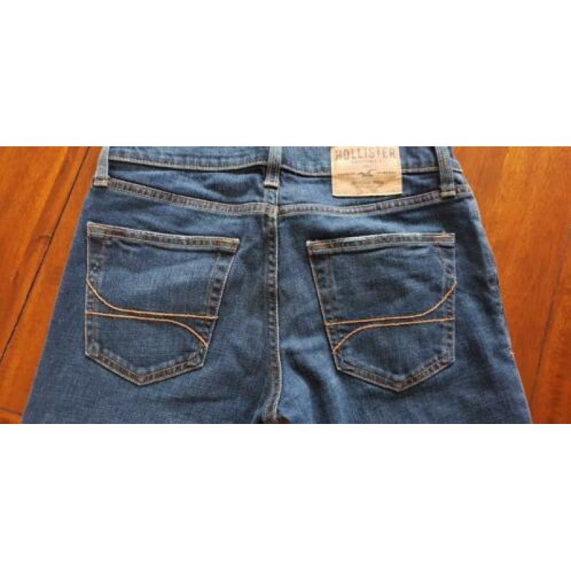 ZGAN blauwe HOLLISTER jeans W30 W32 38/40, super skinny