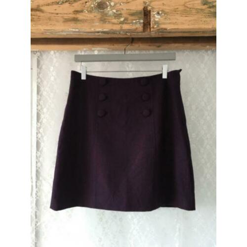 H&M wollen rok maat 42