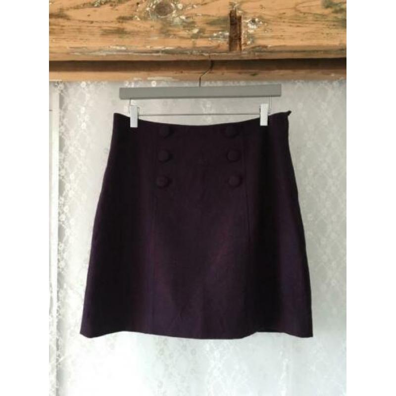 H&M wollen rok maat 42