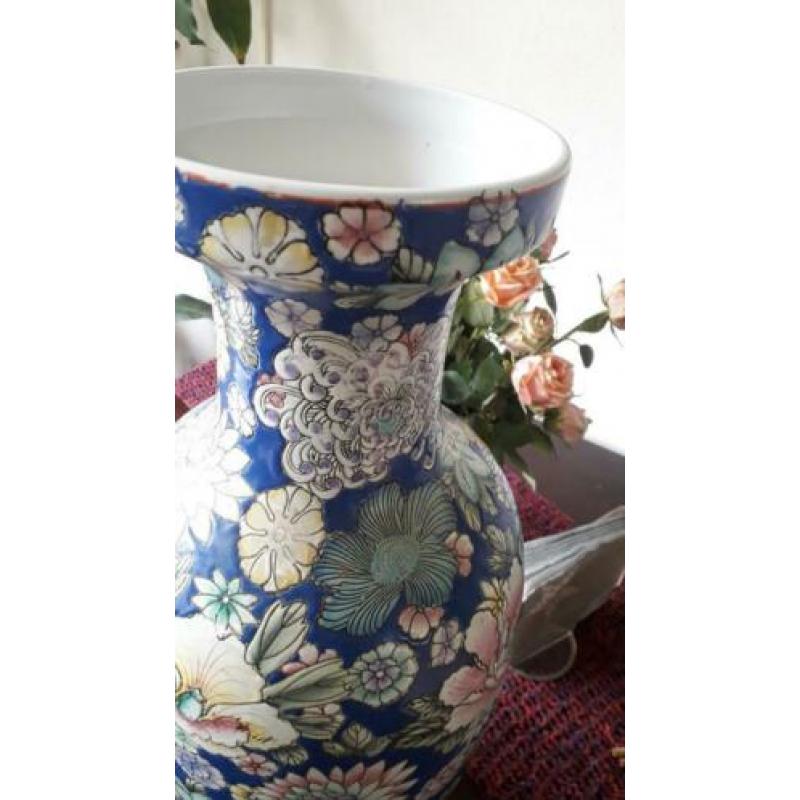 Chinese vaas 62 cm hoog
