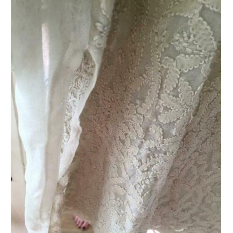 Mooie Lace and Loom tuniek zandkleur mt XL
