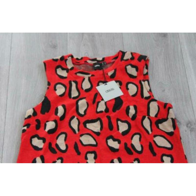 Echt mooie rood dames jurk ASOS, maat M, NIEUW! (IS)