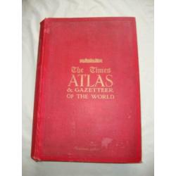 antieke atlas , The times atlas & gazzeteer of the world