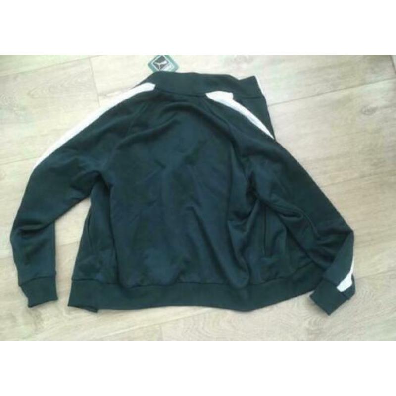 NIEUW Puma trainingsjasje track jack donker groen small