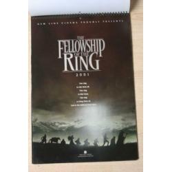 Lord of the Rings kalender 2001