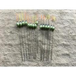 adv 266 / NIEUW mixset 15 dobbers BAZZERLA