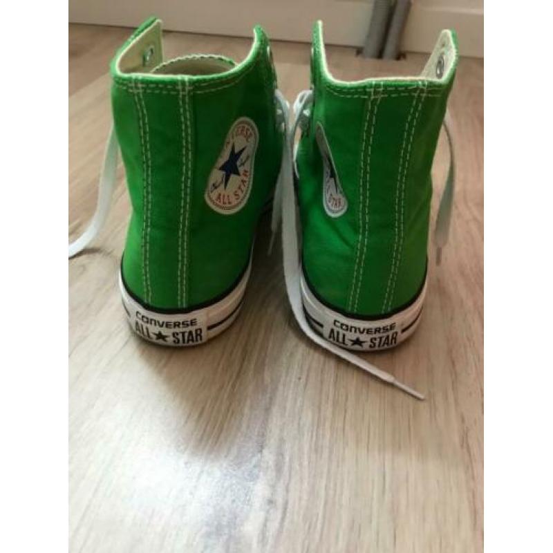 Converse All Stars Groene/ Jungle Green, hoge sneakers