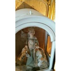 antieke brocante vitrine ..