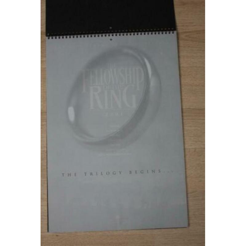 Lord of the Rings kalender 2001