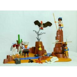 Playmobil Western Goudmijn nr. 5246 + Goudzoekers nr. 4130